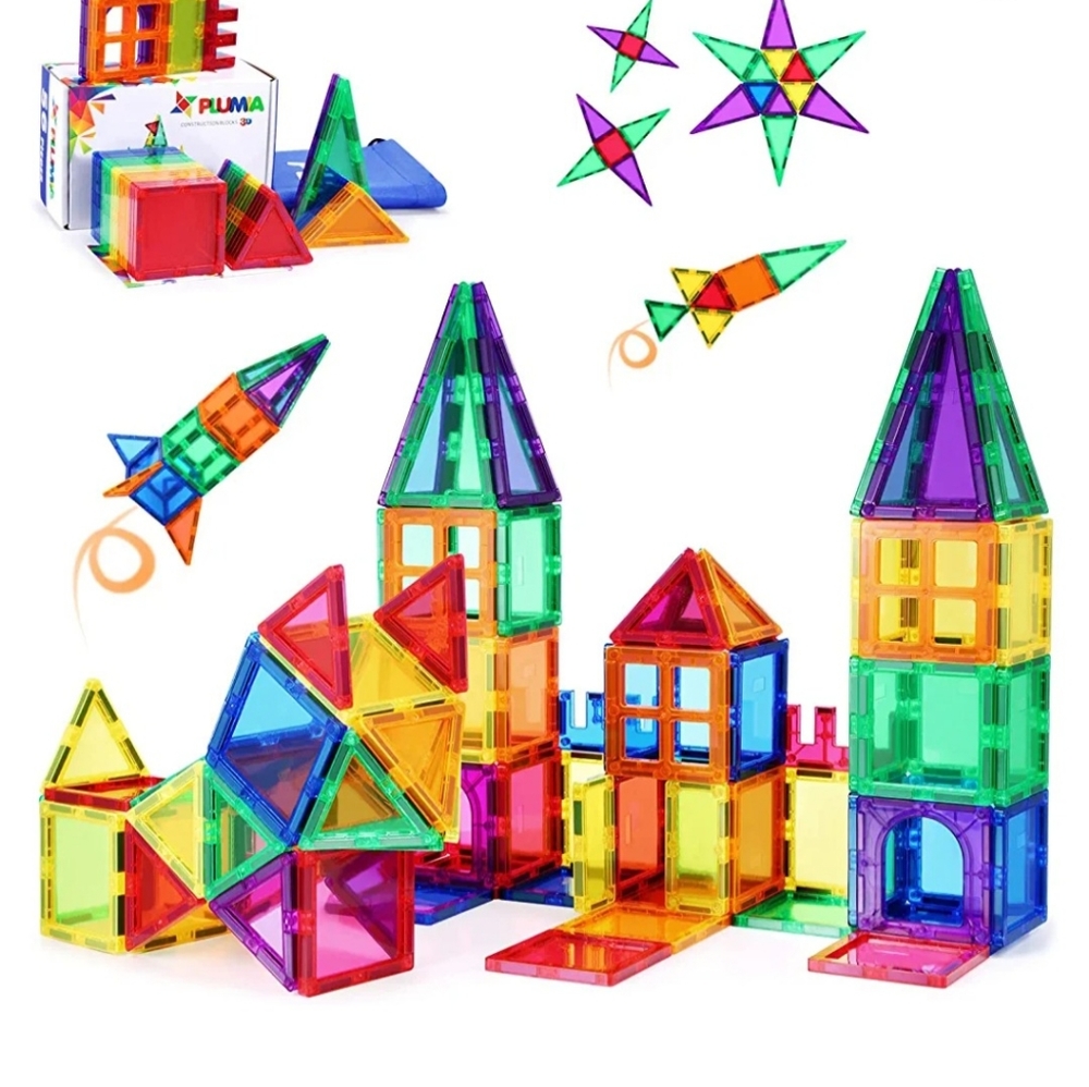 Magnetic Building Blocks Construction Set Stem Learning toys 3D
